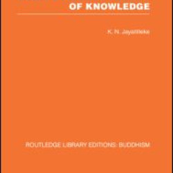 Early Buddhist Theory of Knowledge Early Buddhist Theory of Knowledge