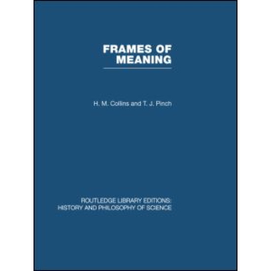 Frames of Meaning Frames of Meaning
