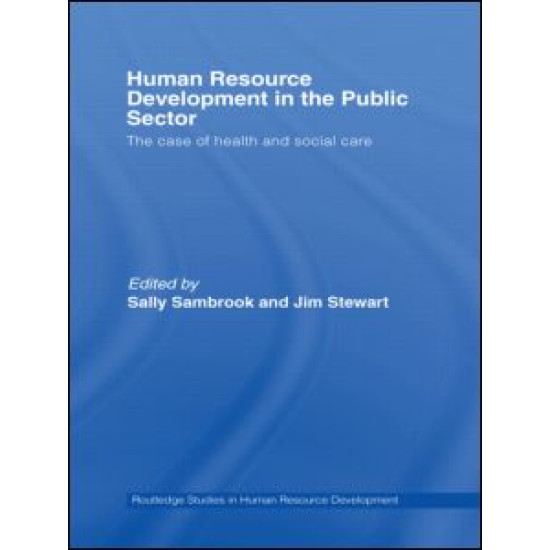 Human Resource Development in the Public Sector