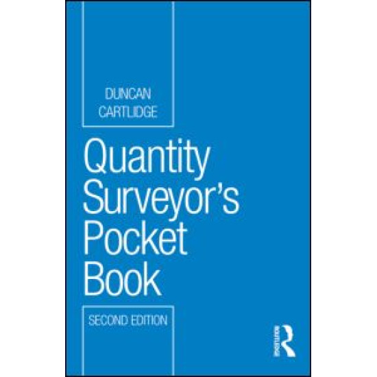 Quantity Surveyor's Pocket Book Quantity Surveyor's Pocket Book