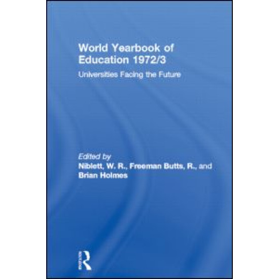 World Yearbook of Education 1972/3