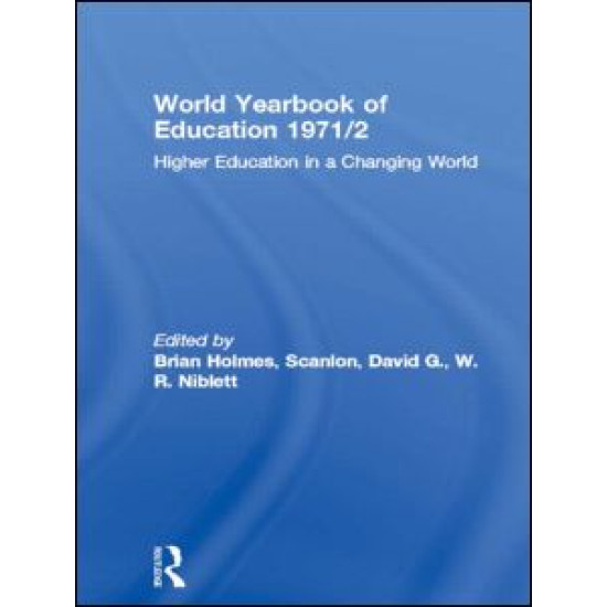 World Yearbook of Education 1971/2