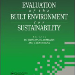 Evaluation of the Built Environment for Sustainability