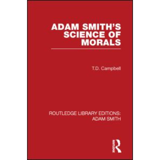 Adam Smith's Science of Morals Adam Smith's Science of Morals