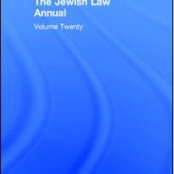 Jewish Law Annual Volume 20 Jewish Law Annual Volume 20