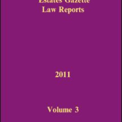 EGLR 2011 Volume 3 and Cumulative Index EGLR 2011 Volume 3 and Cumulative Index