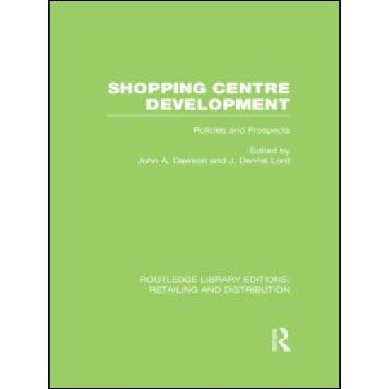 Shopping Centre Development (RLE Retailing and Distribution)