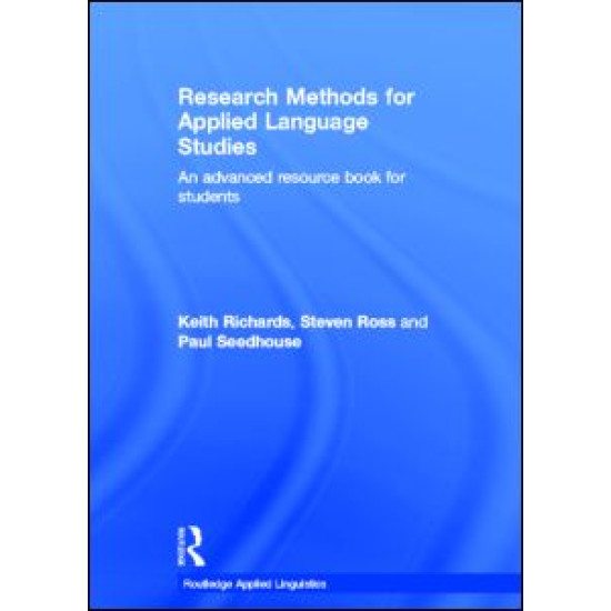 Research Methods for Applied Language Studies