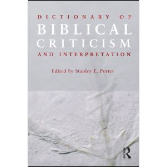 Dictionary of Biblical Criticism and Interpretation