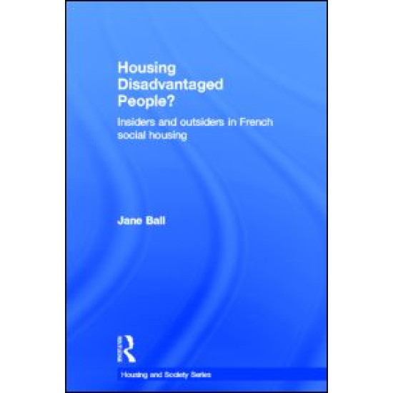 Housing Disadvantaged People? Housing Disadvantaged People?