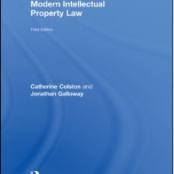 Modern Intellectual Property Law Modern Intellectual Property Law