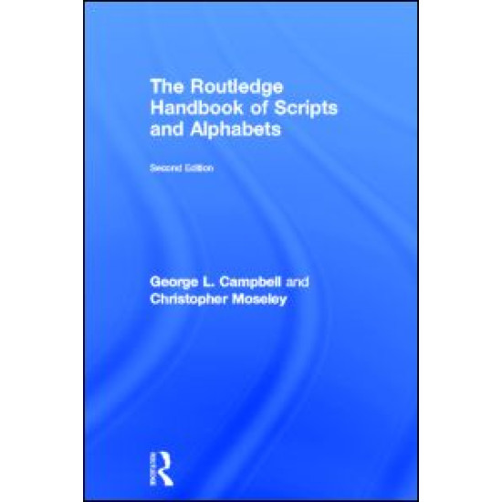 The Routledge Handbook of Scripts and Alphabets