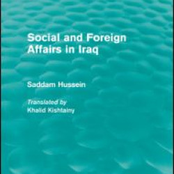 Social and Foreign Affairs in Iraq (Routledge Revivals)