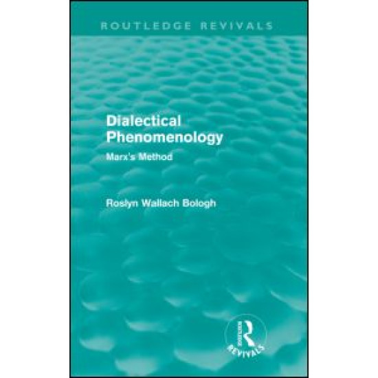 Dialectical Phenomenolgy (Routledge Revivals)