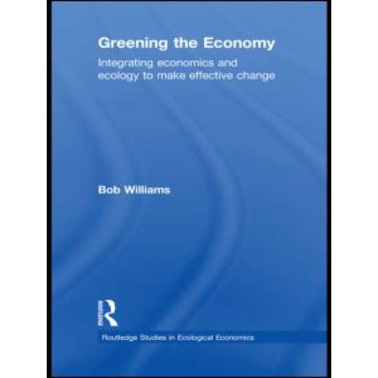 Greening the Economy Greening the Economy