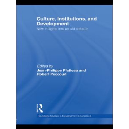 Culture, Institutions, and Development