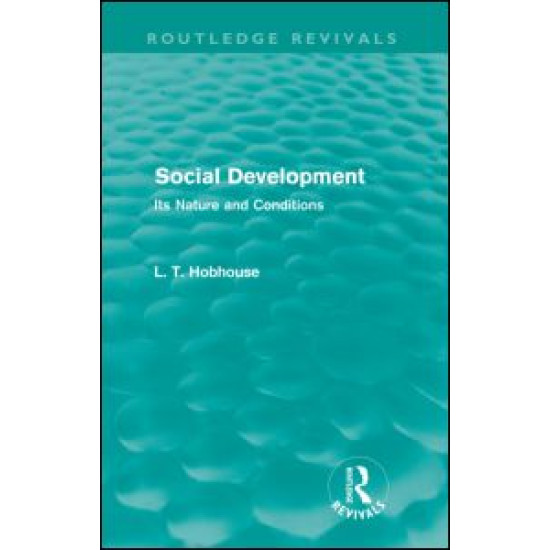 Social Development (Routledge Revivals)