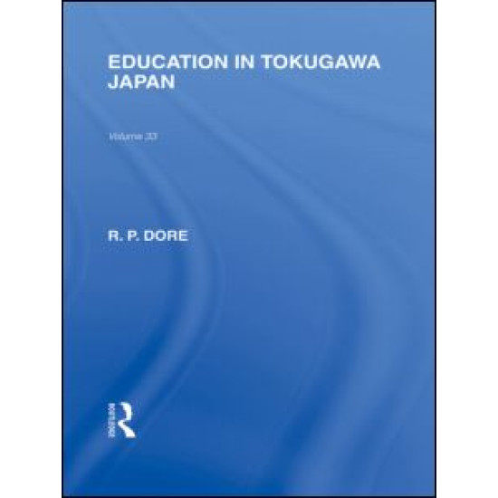Education in Tokugawa Japan