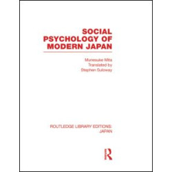Social Psychology of Modern Japan Social Psychology of Modern Japan