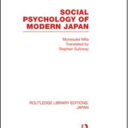 Social Psychology of Modern Japan Social Psychology of Modern Japan