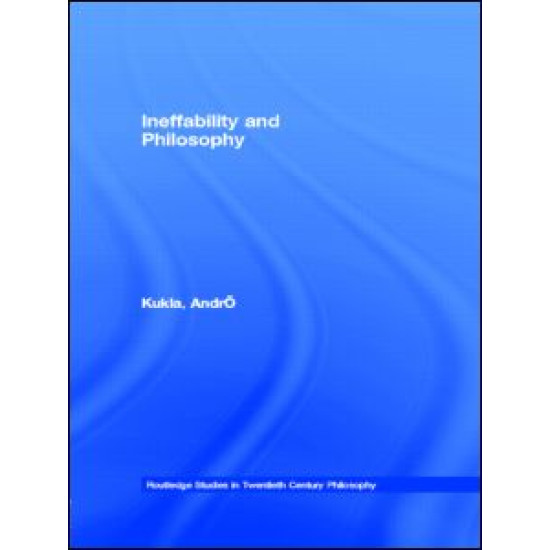 Ineffability and Philosophy