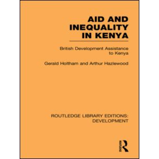 Aid and Inequality in Kenya Aid and Inequality in Kenya