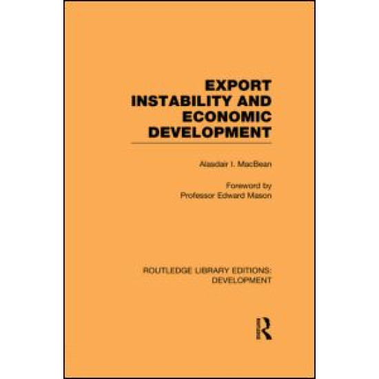 Export Instability and Economic Development Export Instability and Economic Development