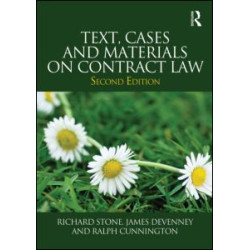 Text, Cases and Materials on Contract Law