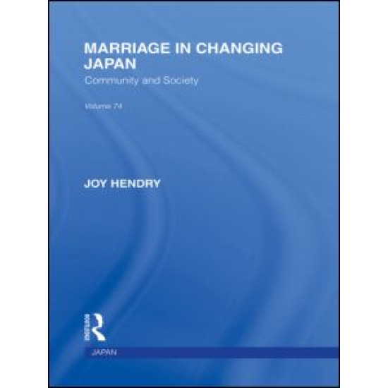 Marriage in Changing Japan