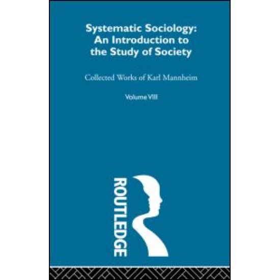 Systematic Sociology       V 8