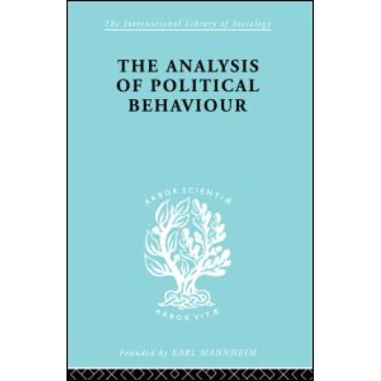 The Analysis of Political Behaviour