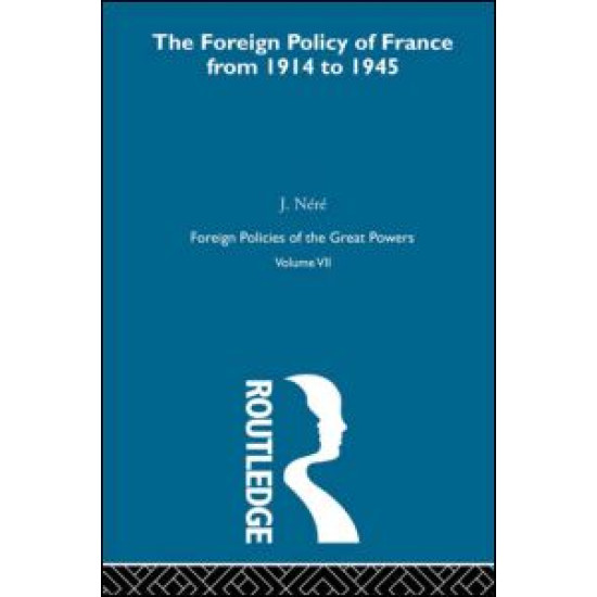 Foreign Pol France 1914-45  V7