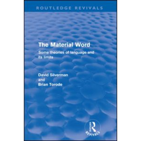 The Material Word (Routledge Revivals)