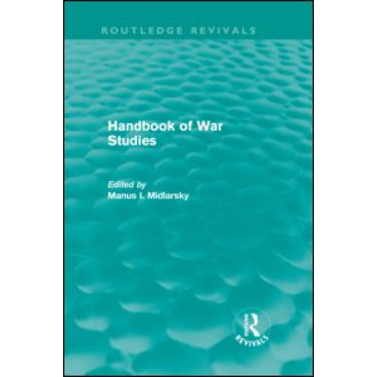 Handbook of War Studies