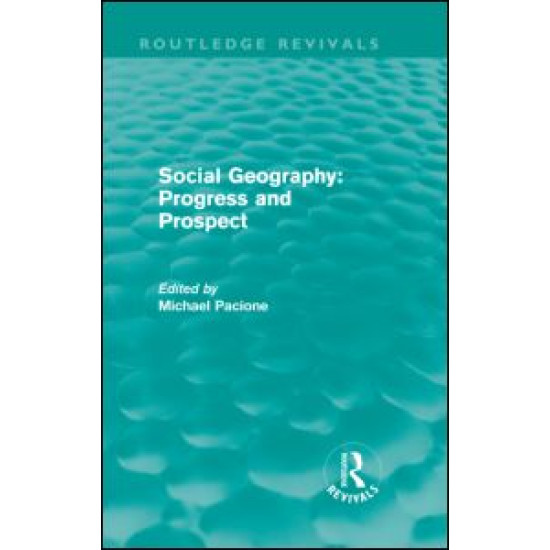 Social Geography Social Geography