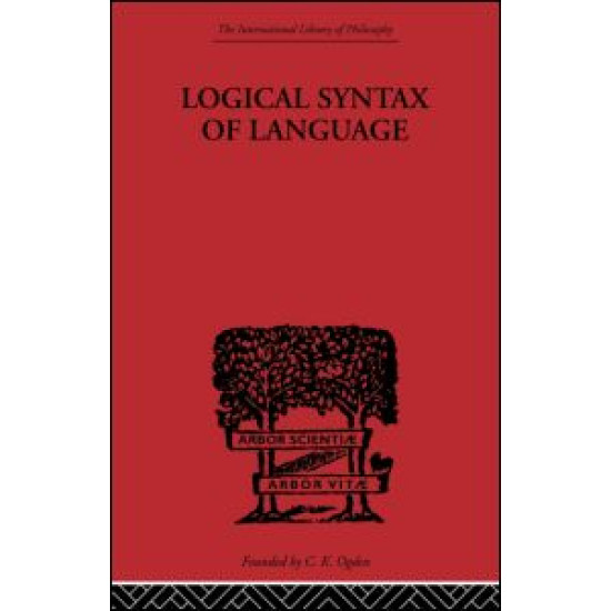 Logical Syntax of Language
