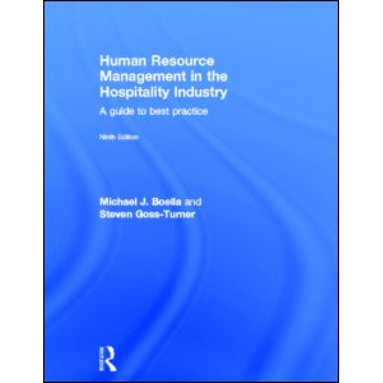 Human Resource Management in the Hospitality Industry Human Resource Management in the Hospitality Industry
