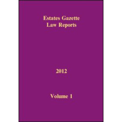 EGLR 2012 Volume 1 EGLR 2012 Volume 1
