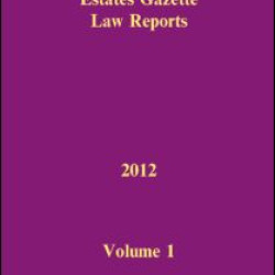 EGLR 2012 Volume 1 EGLR 2012 Volume 1