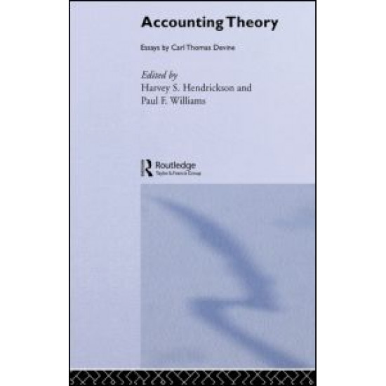 Accounting Theory Accounting Theory