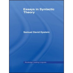 Essays in Syntactic Theory Essays in Syntactic Theory