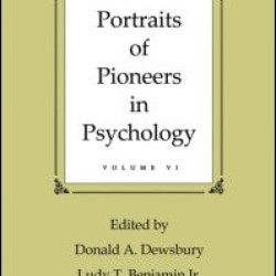 Portraits of Pioneers in Psychology Portraits of Pioneers in Psychology