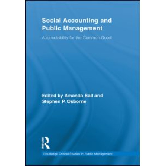 Social Accounting and Public Management Social Accounting and Public Management