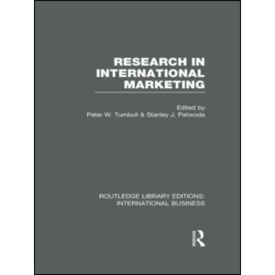 Research in International Marketing (RLE International Business)