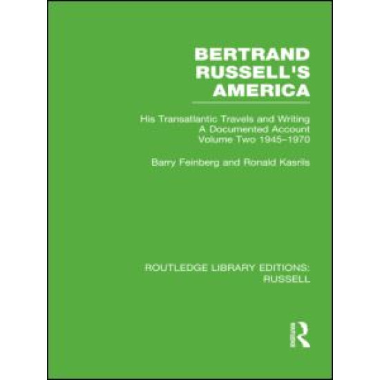 Bertrand Russell's America Bertrand Russell's America