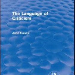 The Language of Criticism (Routledge Revivals)