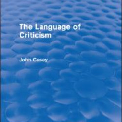 The Language of Criticism