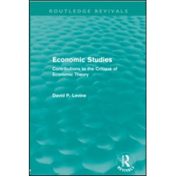 Economic Studies (Routledge Revivals) Economic Studies (Routledge Revivals)