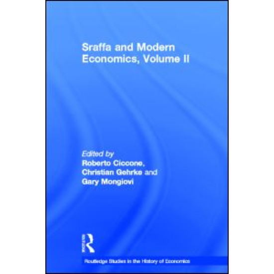 Sraffa and Modern Economics, Volume II