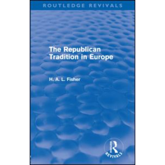 The Republican Tradition in Europe